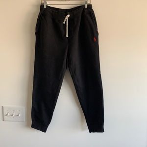 Black Polo Ralph Lauren Joggers / sweatpants size M